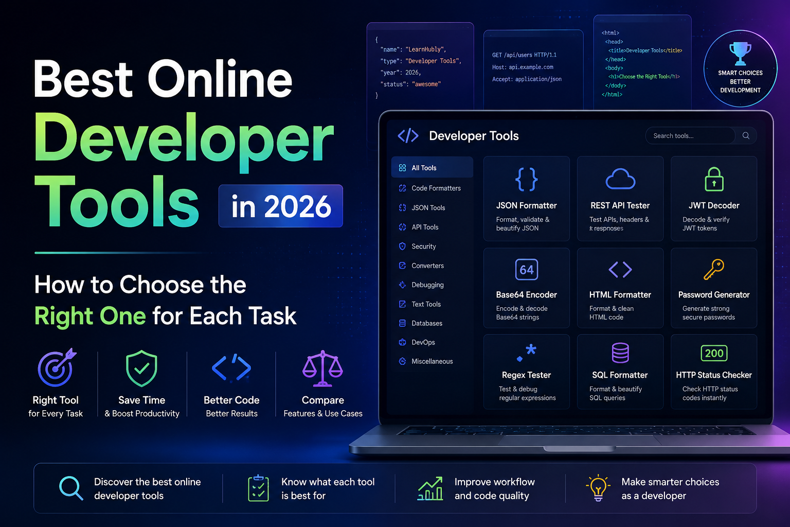 Best Online Developer Tools in 2026: How to Choose the Right One for Each Task